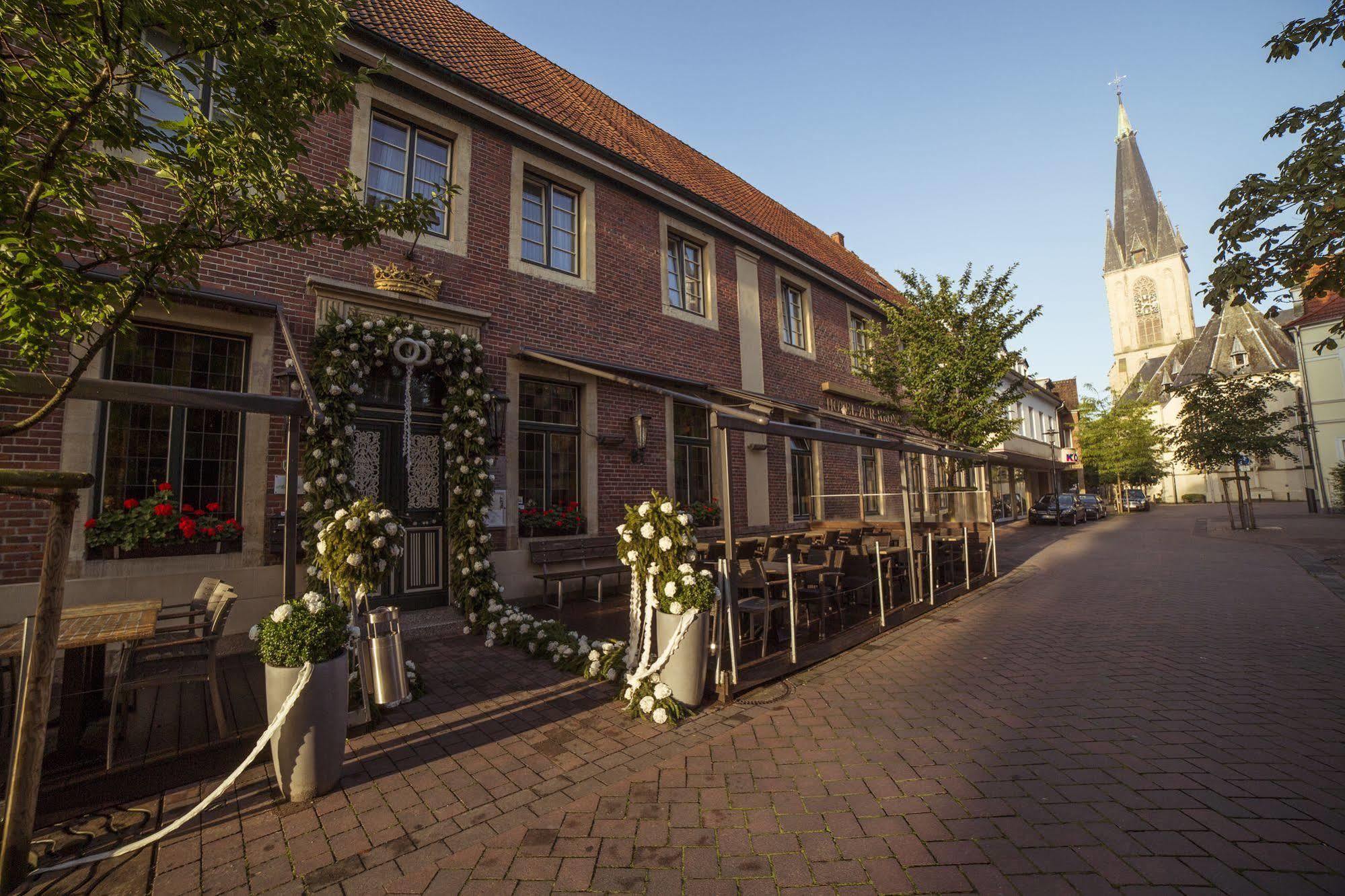 Hotel Zur Krone Gescher Kültér fotó